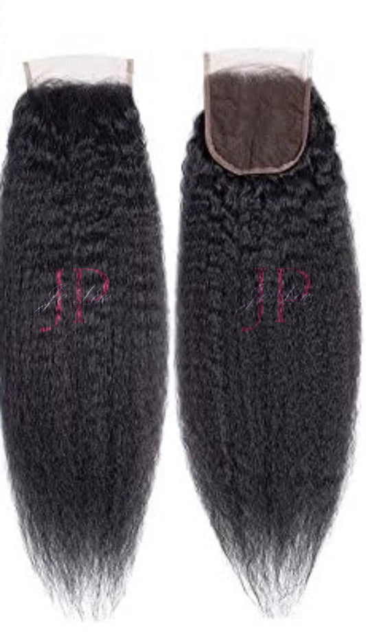 Kinky Straight Closure
